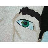 Double Art Quilt Portrait: Portrait Of Kar & Jim 3 small