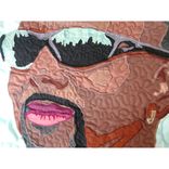 An Art Quilt Portrait: Portrait Of Kevin 2 small
