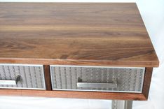 Walnut Desk In Mid Century Modern Style 4 small
