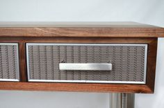 Walnut Desk In Mid Century Modern Style 6 small