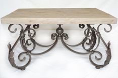 Wrought Iron Side Table 1 small