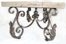 Wrought Iron Side Table 3 small