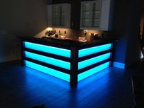 Rustic Bar Made Of Walnut 2 small