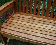 Arts And Crafts Garden Bench 3 small