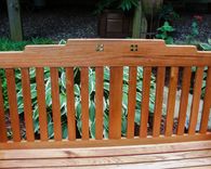 Arts And Crafts Garden Bench 4 small