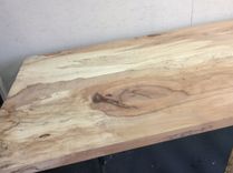 Unusual Dining Table, Ready To Deliver, Local Spalted Maple, Bookmatched Center 1 small