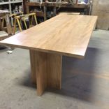 Modern Dining, Tiger Maple, 8 Feet Long, Ready To Deliver 3 small