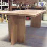 Modern Dining, Tiger Maple, 8 Feet Long, Ready To Deliver 1 small