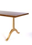 Live Edge Butternut Industrial Style Dining Table 6 small