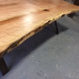 Centerpiece Dining Table, Local Cherry With No Stain, 8 Feet, Ready To Go 3 small