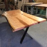 Centerpiece Dining Table, Local Cherry With No Stain, 8 Feet, Ready To Go 5 small