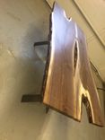 Live Edge Local Black Walnut Table With Some Bark And Interesting Shaping 3 small
