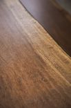 Live Edge Farm Style Table And Bench, Local Walnut 5 small