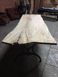 Live Edge Dining Table, Local Spalted Hard Maple, 10 Fee Long, Ready To Ship 5 small
