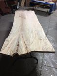 Live Edge Dining Table, Local Spalted Hard Maple, 10 Fee Long, Ready To Ship 7 small