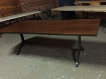 Black Walnut Live Edge Dining Table, Your Choice Of Legs, Ready To Ship 3 small