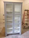 Display Cabinet, Custom Built Dining Room Cabinet, Kitchen Hutch, China Cabinet, Collector's Cabinet 5 small