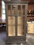 Display Cabinet, Custom Built Dining Room Cabinet, Kitchen Hutch, China Cabinet, Collector's Cabinet 6 small