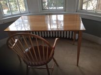 Custom Made Desk, Solid Cherry, Classy Minimalism 1 small