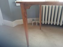 Custom Made Desk, Solid Cherry, Classy Minimalism 2 small