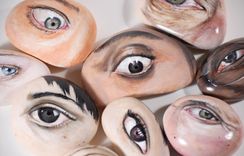 Realistic Painted Sculpture Of Your Eye, The #Eyeloveproject 4 small