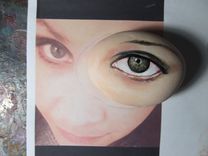 Realistic Painted Sculpture Of Your Eye, The #Eyeloveproject 6 small