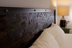 Antiqued Steel King Size Bed 4 small