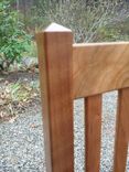Shaker Chair Set, Curly Cherry, Handmade, Black Shaker Tape Seats 3 small