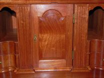 Penn. Desk, Solid Mahogany, 4 Drawers, Hand Cut Dovetails 5 small