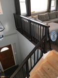 Vertical Bar Railing With Hardwood Top Rail 1 small