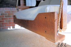 R&R Hanging Daybed Porch Swing 2 small