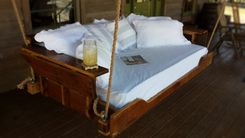 R&R Hanging Daybed Porch Swing 3 small