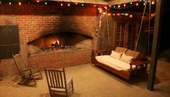 R&R Hanging Daybed Porch Swing 6 small