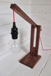 Modern Walnut Desk Lamp 3 small
