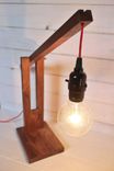 Modern Walnut Desk Lamp 5 small