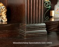 French Styled China Hutch 6 small