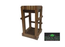 End Grain Butcher Block Kitchen Island 2 small
