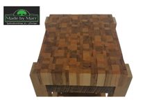 End Grain Butcher Block Kitchen Island 3 small