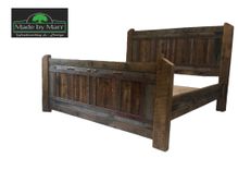 Rustic Reclaimed Barnwood King Bed 1 small