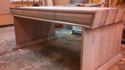 White Oak Desk 1 small