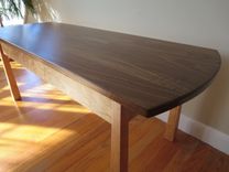 Walnut And Cherry Coffee Table 2 small
