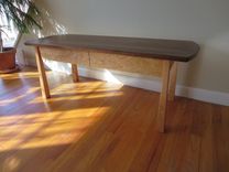 Walnut And Cherry Coffee Table 1 small
