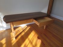 Walnut And Cherry Coffee Table 4 small