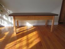 Walnut And Cherry Coffee Table 6 small