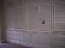 Large Built-In, Painted, Wall-Unit 5 small