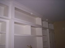 Large Built-In, Painted, Wall-Unit 4 small