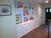 Entry Hall Wall Unit. 3 small