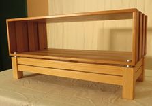 Bamboo Coffee Table. 2 small