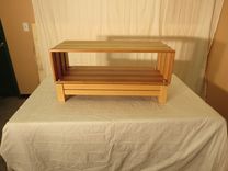 Bamboo Coffee Table. 5 small