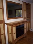 Bamboo Wall Unit And Fireplace Surround 1 small